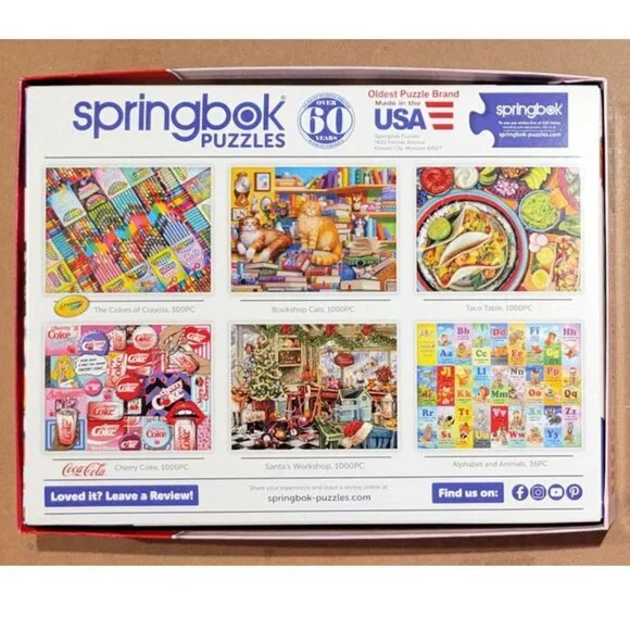 NATURE'S COLLAGE by Springbok JIGSAW PUZZLE 500 pieces - Picture 4 of 8